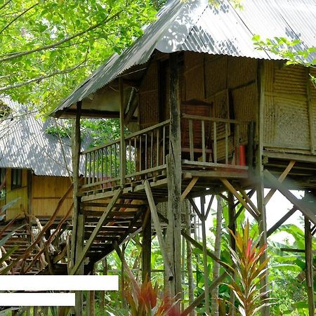 Villa Sunny Field Eco Stilt House Cat Tien Exterior foto