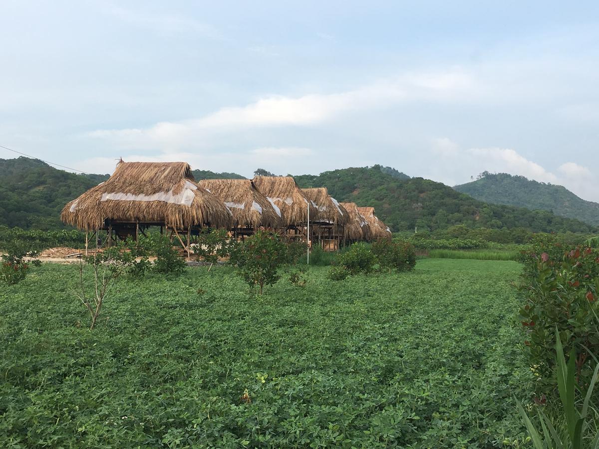 Villa Sunny Field Eco Stilt House Cat Tien Exterior foto