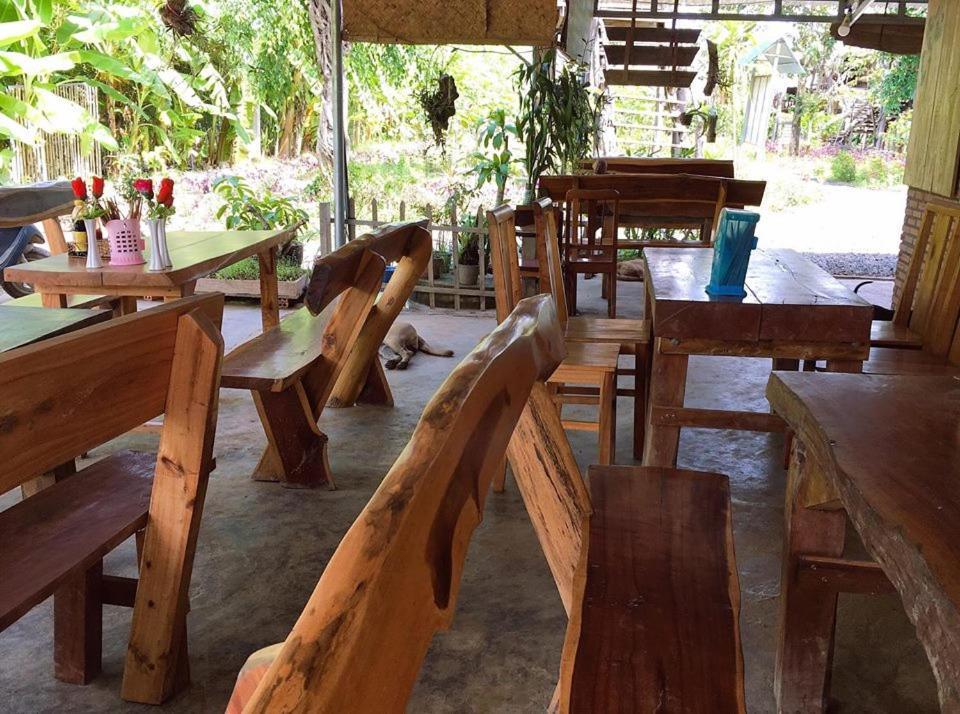 Villa Sunny Field Eco Stilt House Cat Tien Exterior foto